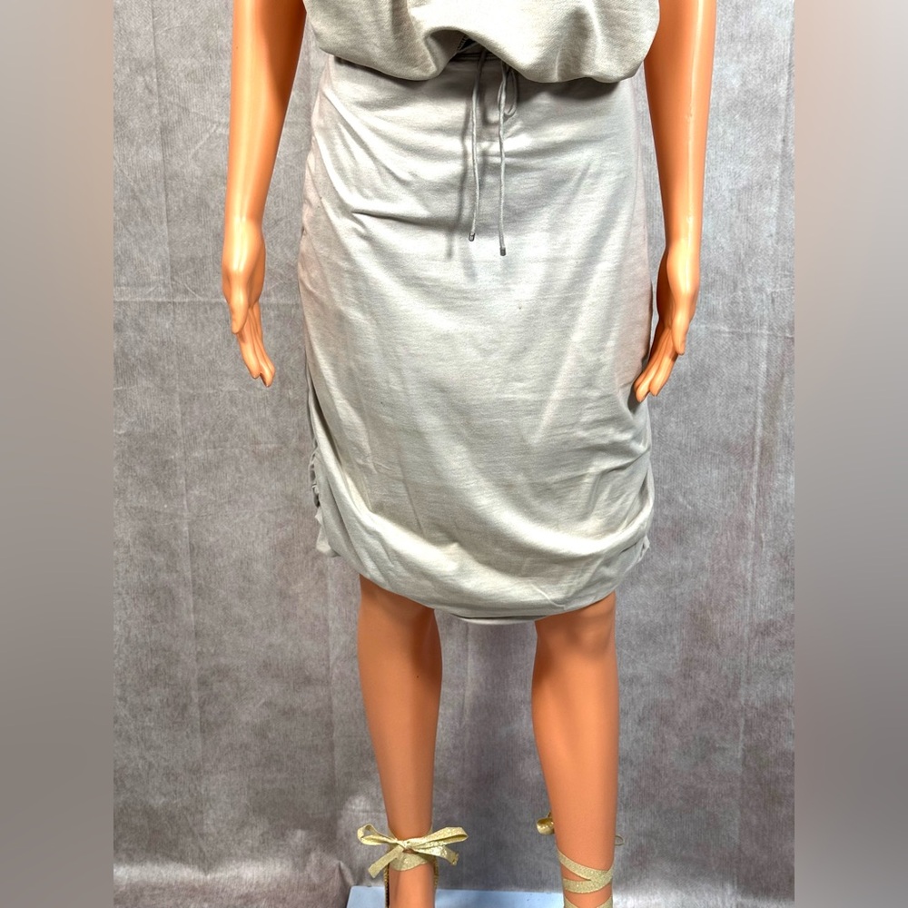 Neon Buddha Gray Pencil Skirt